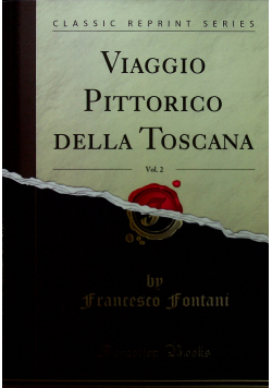 Viaggio Pittorico della Toscana vol 2 reprint z 1827 r