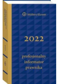 Profesjonalny Informator Prawnika 2022 Granatowy