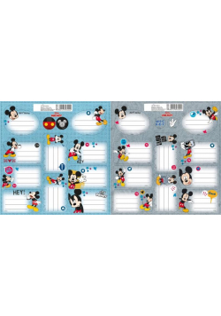 Naklejki na zeszyty Mickey Mouse