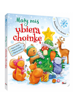 Mały miś ubiera choinkę