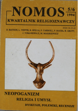 Nomos kwartalnik religioznawczy nr 5 / 6