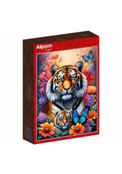 Puzzle 1000 Matczyna miłość- Tygrysy