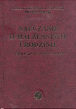 Nauczanie o małżeństwie i rodzinie