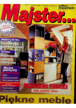 Miesięcznik Majster Nr 1 do 12 / 95