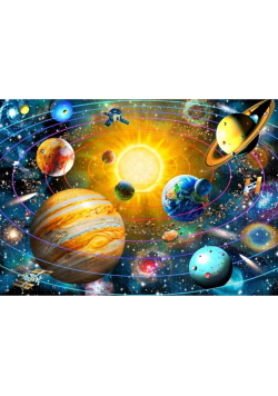 Puzzle 1500 System solarny Adrian Chesterman