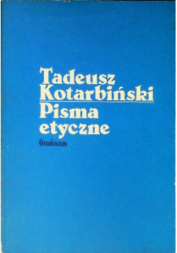 Pisma etyczne