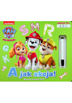 Psi patrol Napisz to A B C A jak akcja