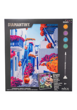 Diamentowa mozaika Niebieskie Balkony