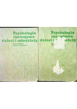 Psychologia rozwojowa dzieci 2 tomy