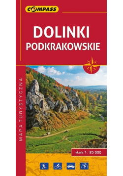 Mapa turystyczna - Dolinki Podkrakowskie 1:25 000