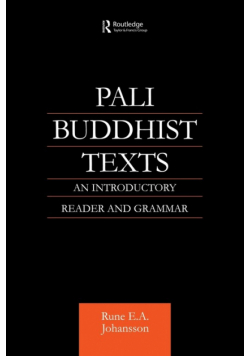 Pali Buddhist Texts