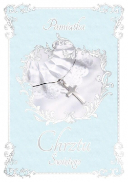 Karnet B6 PP-1511 Chrzest chłopiec