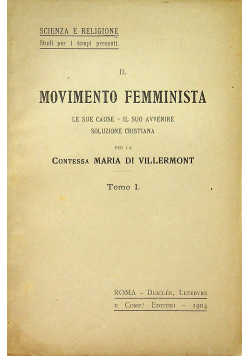 Il Movimento Femminista Tom I 1904 r.