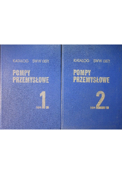 Pompy przemysłowe Tom 1 i 2