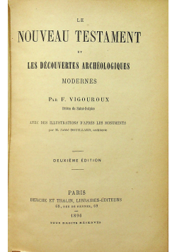 Le Nouveau Testament 1896 r