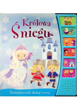 Królowa Śniegu Książeczka dźwiękowa