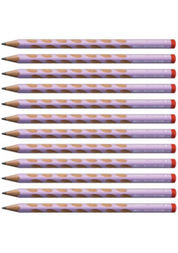 Ołówek EasyGraph Pastel HB PR lilia (12szt)