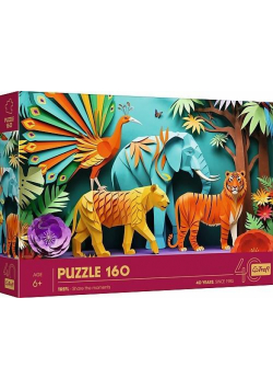 Puzzle 160 Paper Art: Dżungla TREFL
