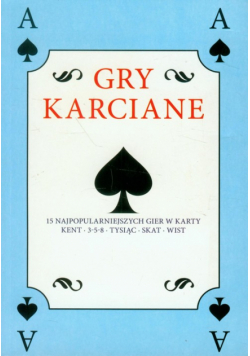 Nowak Jacek - Gry karciane: Książka z talią kart