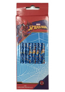 Zestaw 10 kredek - Spiderman