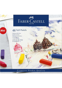 Pastele suche CS mini 48 kolorów FABER CASTELL