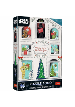 Puzzle 1000 Niech Moc Świąt Będzie z Tobą TREFL