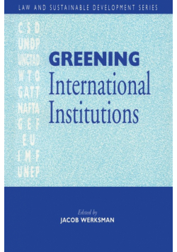 Greening International Institutions