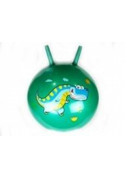 Piłka do skakania z rogami Dino 45cm