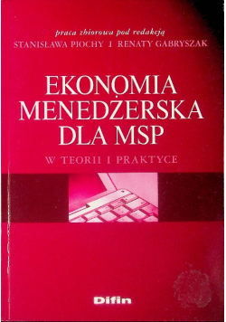 Ekonomia menedżerska dla MSP