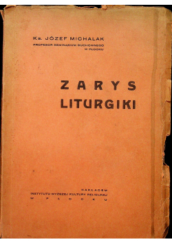Zarys liturgiki 1939 r