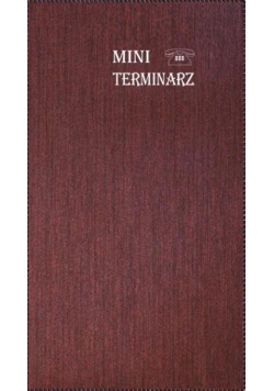 Kalendarz 2022 Mini terminarz SK4 MIX