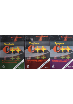 Programowanie w języku C++ orientowane obiektowo 3 tomy