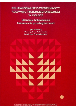 Behawioralne Determinanty Rozwoju Przedsiębiorczości