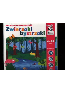 Kapitan Nauka Zwierzaki bystrzaki Gra na spostrzegawczość.