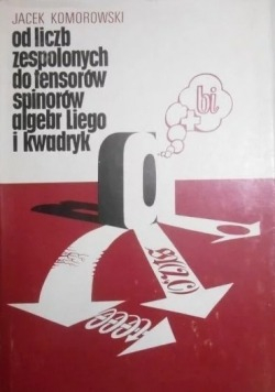 Od liczb zespolonych do spinorów algebr Liego i kwadryk