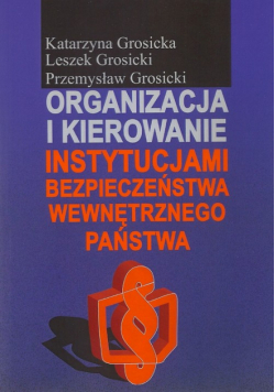 Organizacja i kierowanie instytucjami bezpieczeństwa wewnętrznego państwa