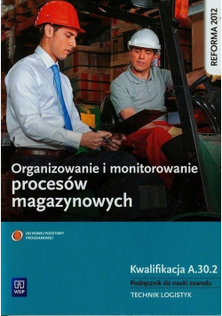Organizowanie i monitorowanie procesów magazynowych  Kwalifikacja A 30 2 technik logistyk