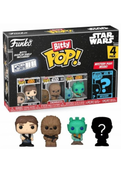 Funko Figurka POP Bitty: Star Wars Han Solo 4pak