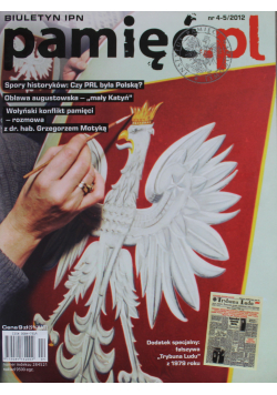 Pamięć pl Biuletyn IPN 2012 Nr 4 i 5