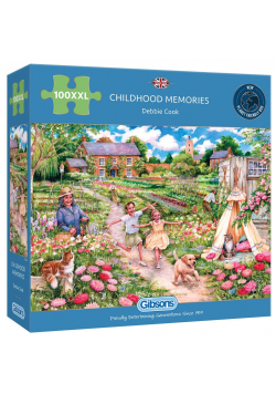Puzzle 100 XXL Wspomnienia z dzieciństwa G3