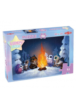 Puzzle Lumo Stars By the fire 56 elementów