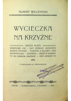 Wycieczka na Krzyżne 1903 r.