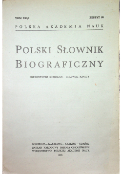 Polski słownik biograficzny tom XXI / 1 Zeszyt  88
