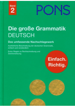 PONS Die groBe Grammatik Band 2 Deutsch
