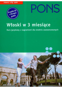 Pons włoski w 3 miesiące z płytą CD