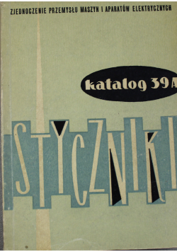 Stycznik Katalog 39 A