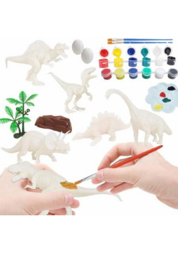 Zestaw kreatywny figurki do malowania