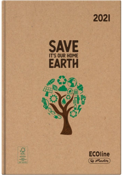 Kalendarz 2021 A5 Eco Drzewo HERLITZ