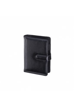 Notes A6 magnetyczny kratka czarny N45B-60