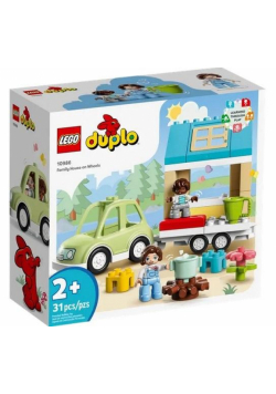 LEGO(R) DUPLO 10986 (3szt) Dom rodzinny na kółkach